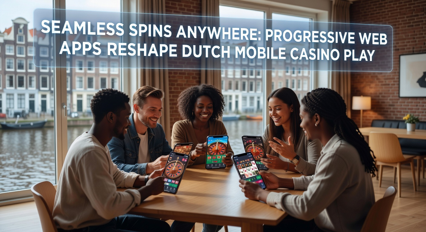 Grafiek met statistieken over PWA-adoptie in mobiele casino's, inclusief groeicijfers en gebruikersvoorkeuren in Nederland