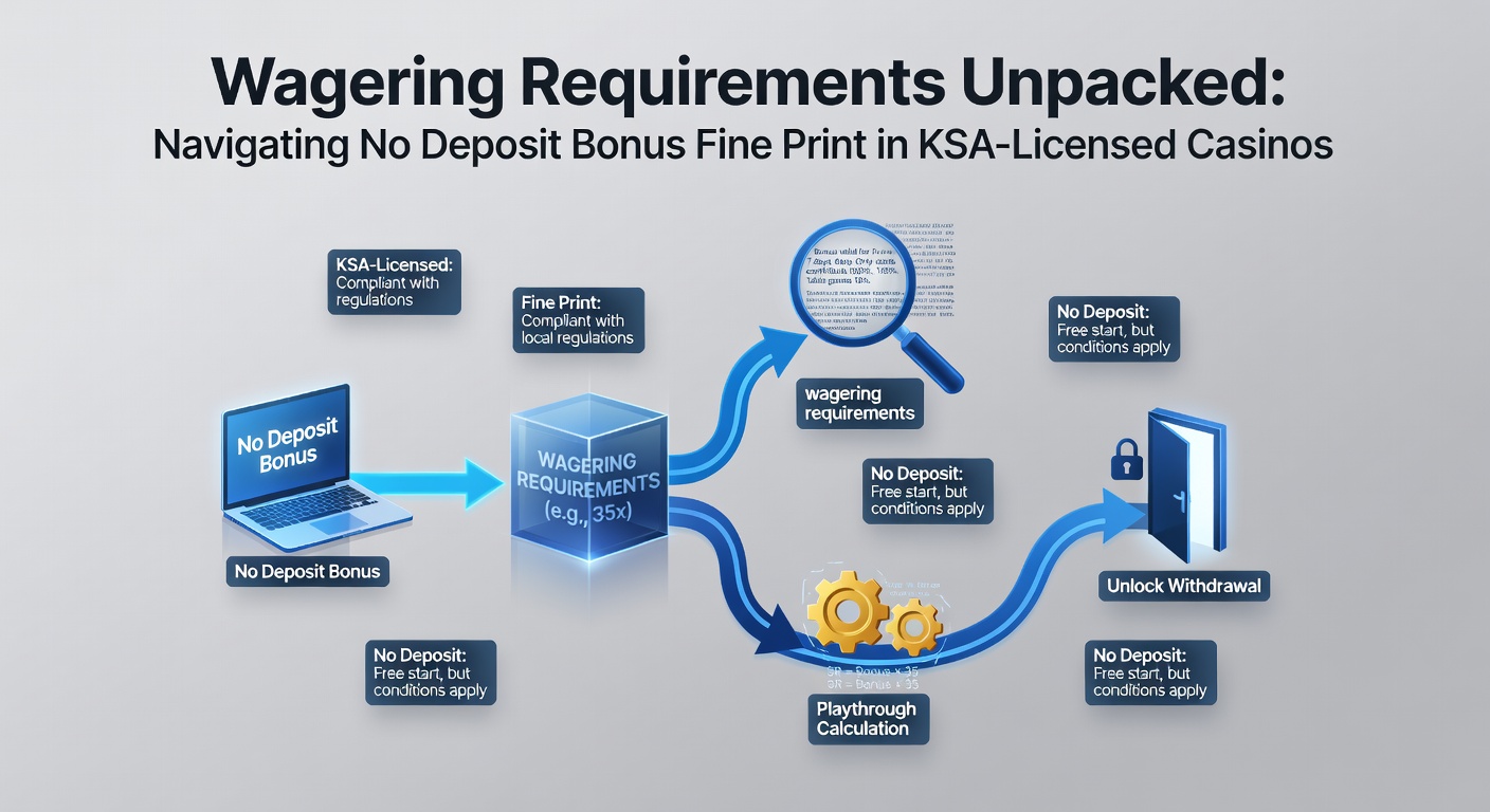 Grafiek met wagering requirements en bonusvoorwaarden in een online casino interface, inclusief multipliers en game contributions